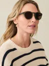Faherty Norris Sunglasses In Matte Olive