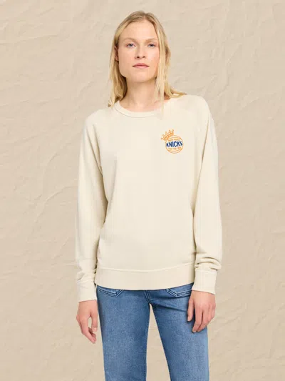 Faherty Ny Knicks Coastal Cloud Crew In Neutral