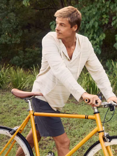 Faherty Oasis Hoodie In Neutral