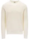 Faherty Organic-cotton Sweatshirt In White