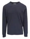 Faherty Organic Cotton T-shirt In Blue