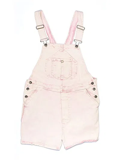 Pre-owned Faherty Overall Shorts In Pink