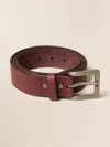 Faherty Oversized Belt In Brown