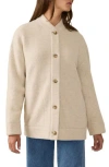 Faherty Pacific Knit Jacket In Brown
