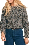 Faherty Painters Crew Sweater In Neutral