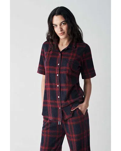 Faherty Pajama Polo Shirt In Multi
