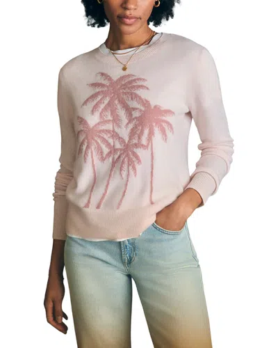 Faherty Palm Coast Cashmere Crewneck Sweater In Neutral