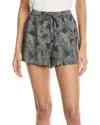 Faherty Palma Linen Drawstring Short In Multi