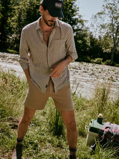 Faherty Palmetto Shirt In Neutral