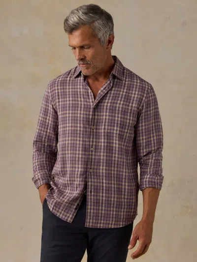 Faherty Palmetto Shirt In Pink