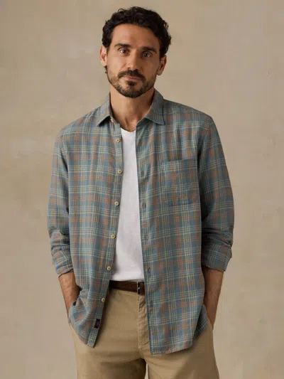 Faherty Palmetto Shirt In Blue
