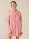 Faherty Paradise Point Dress In Withered Rose