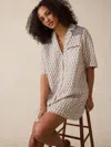 Faherty Paradise Point Linen Dress In Gray
