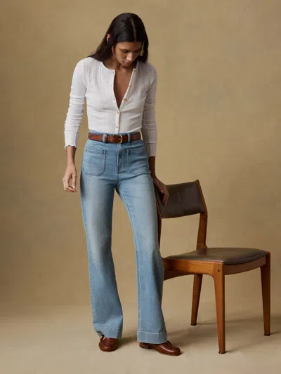 Faherty Paradise Pointelle Cardigan In White