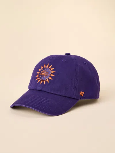 Faherty Phoenix Suns X '47 Clean Up Hat In Purple