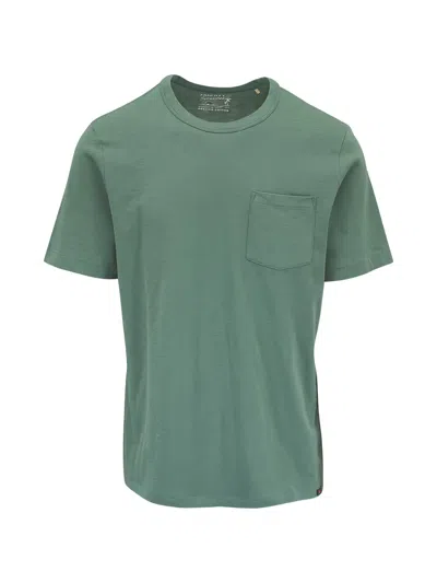Faherty Pocket T-shirt In Green