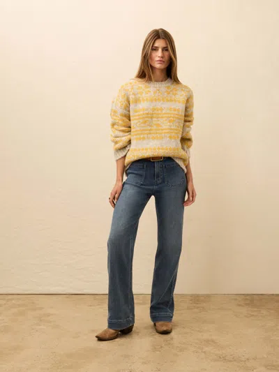 FAHERTY POWDER PEAK BOYFRIEND SWEATER