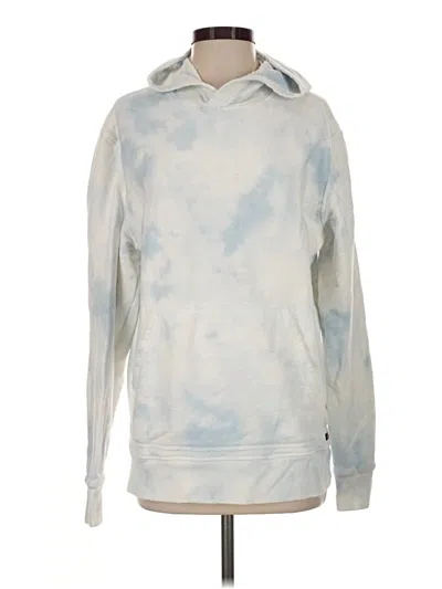 Pre-owned Faherty Pullover Hoodie In Blue
