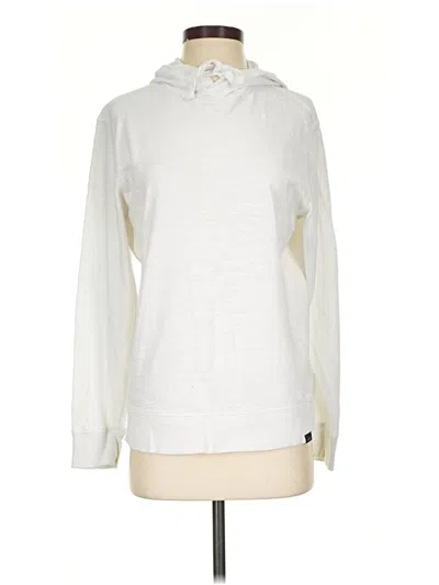 Pre-owned Faherty Pullover Hoodie In White
