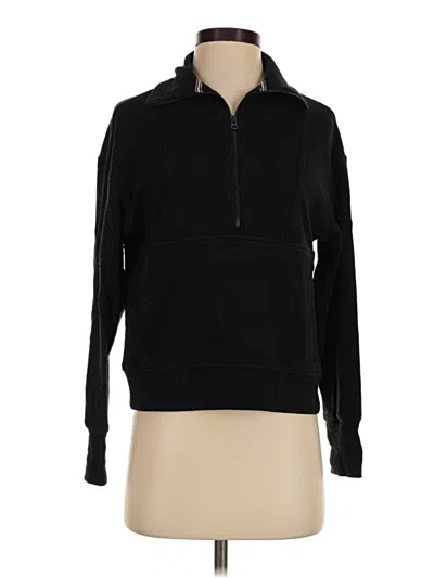 Pre-owned Faherty Pullover Sweater In Black