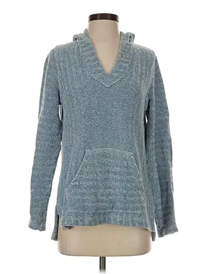 Pre-owned Faherty Pullover Sweater In Blue
