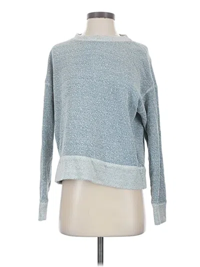Pre-owned Faherty Pullover Sweater In Blue