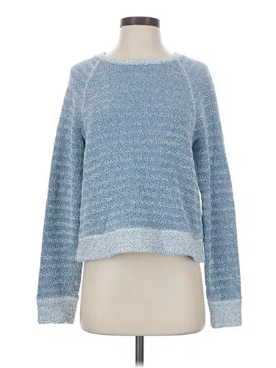 Pre-owned Faherty Pullover Sweater In Blue