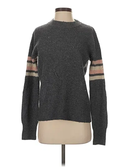 Pre-owned Faherty Pullover Sweater In Gray