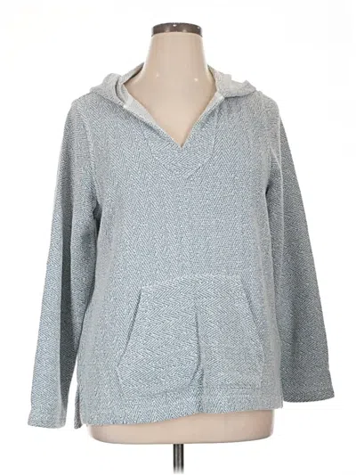 Pre-owned Faherty Pullover Sweater In Gray