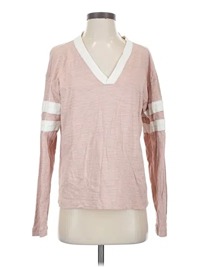 Pre-owned Faherty Pullover Sweater In Pink