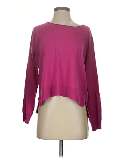 Pre-owned Faherty Pullover Sweater In Pink