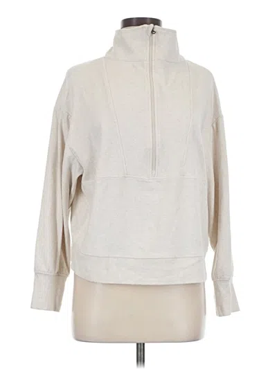 Pre-owned Faherty Pullover Sweater In Tan