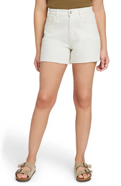 Faherty Organic Cotton Denim Short In White Sand Wash