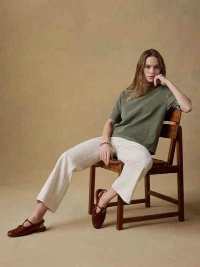 Faherty Recycled Cotton Vintage T-shirt In Green