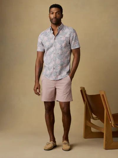 Faherty Reserve Chino Short In Pink
