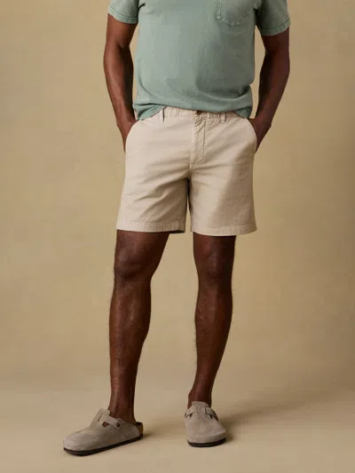 Faherty Reserve Chino Short In Gray