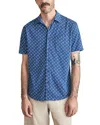 Faherty Reserve Pima Shirt In Blue