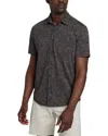 Faherty Reserve Pima Shirt In Gray