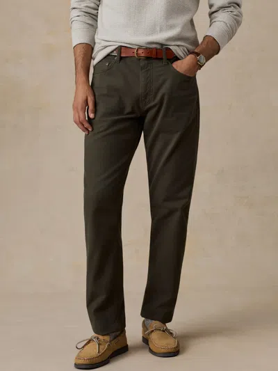 Faherty Reserve Twill 5-pocket Pants In Gray