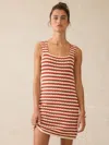 Faherty Seacoast Crochet Sleeveless Dress