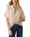 Faherty Seacoast Polo V Neck Sweater