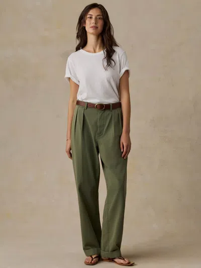Faherty Seafarer Chino Pants In Clover