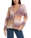 Faherty Seaside Spacedye Alpaca & Wool-blend Cardigan In Blue