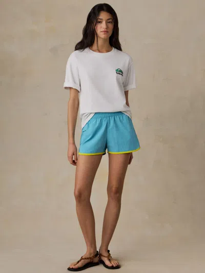 Faherty Shorelite Active Short In Blue