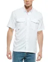 Faherty Shorelite Air Shirt In White