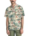 Faherty Shorelite Air Shirt In Green