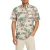 Faherty Shorelite Short-sleeve Tech Shirt In Scenic Safari
