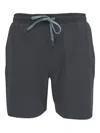 Faherty Shorelite Cowry Swim Shorts In Grey