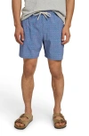 Faherty Shorelite Active Swim Short (7" Inseam) In Bluebell Flare Geo