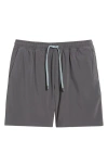 Faherty Shorelite Performance Swim Trunks In Cowry Gray